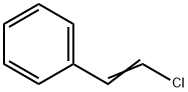 2-フェニル-1-クロロエテン 化学構造式