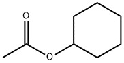 Cyclohexyl acetate Struktur