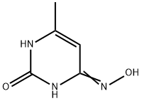 2,4(1H,3H)-Pyrimidinedione, 6-methyl-, 4-oxime (9CI),6220-22-0,结构式