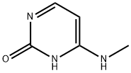 6-(甲基氨基)嘧啶-2(1H)-酮, 6220-47-9, 结构式