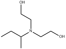 2,2'-[(1-methylpropyl)imino]bisethanol Structure