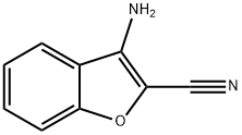 3-氨基苯并呋喃-2-甲腈,62208-67-7,结构式