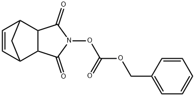 N-BENZYLOXYCARBONYLOXY-5-NORBORNENE-2,3-DICARBOXIMIDE, 99 结构式