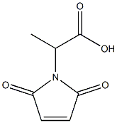 N-MALEONYL-(S)-ALANINE 化学構造式