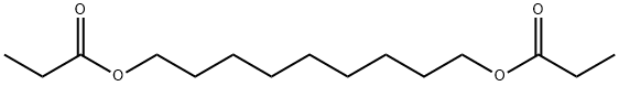 9-propanoyloxynonyl propanoate 结构式
