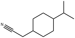 4-(isopropyl)-cyclohexaneacetonitrile Struktur