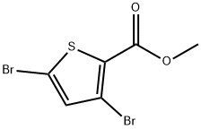 3,5-二溴-2-羧酸甲酯 结构式