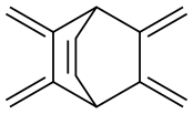 5,6,7,8-四亚甲基二环[2.2.2]辛-2-烯, 62234-75-7, 结构式