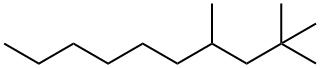 2,2,4-Trimethyldecane Structure