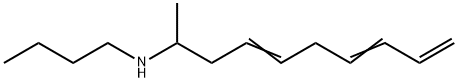 N-Butyl-4,7,9-decatrien-2-amine Struktur