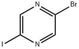 2-BROMO-5-IODOPYRAZINE Struktur