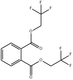 BIS(2,2,2-TRIFLUOROETHYL) PHTHALATE Structure