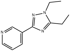 622403-82-1 Pyridine, 3-(1,5-diethyl-1H-1,2,4-triazol-3-yl)- (9CI)