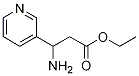 3-氨基-3-(吡啶-3-基)丙酸乙酯, 62247-22-7, 结构式