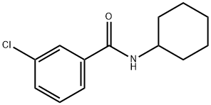 3-Chloro-N-cyclohexylbenzaMide, 97% Structure