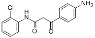 2-(4-氨基苯甲酰基)-2′-氯乙酰苯胺, 62253-94-5, 结构式