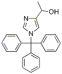 1-(1-Trityl-1H-iMidazol-4-yl)-ethanol 化学構造式