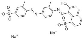 酸性猩红7B,6226-76-2,结构式