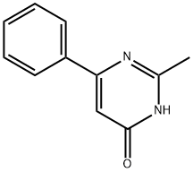 4-HYDROXY-2-METHYL-6-PHENYLPYRIMIDINE Structure