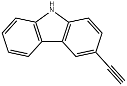 3-乙炔基-9H-咔唑 结构式