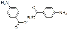 对氨基苯甲酸铅,62287-35-8,结构式