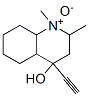 4-Ethynyl-1,2-dimethyldecahydro-4-quinolinol 1-oxide|