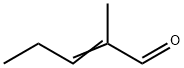 2-Methyl-2-pentenal Struktur