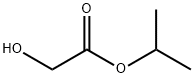 ヒドロキシ酢酸イソプロピル 化学構造式