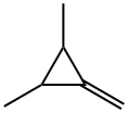 CYCLOPROPANE,1,2-DIMETHYL-3-M Structure