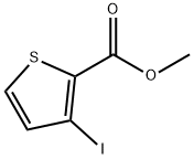 3-Iodo-thiophene-2-carboxylic acid Methyl ester Structure