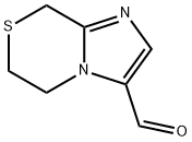 5,6-二氢-8H-咪唑并[2,1-C][1,4]噻嗪-3-甲醛 结构式