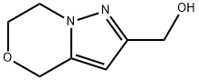 4H-Pyrazolo[5,1-c][1,4]oxazine-2-methanol,  6,7-dihydro- Structure