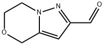 6,7-DIHYDRO-4H-PYRAZOLO[5,1-C][1,4]OXAZINE-2-CARBALDEHYDE, 623565-59-3, 结构式