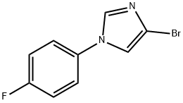 4-BROMO-1-(4-FLUORO-PHENYL)-1H-IMIDAZOLE Structure