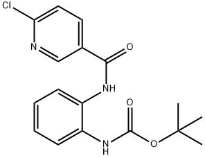 tert-Butyl (2-{[(6-Chloropyridin-3-yl)carbonyl]
amino}phenyl)carbamate Structure