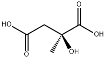 (S)-(+)-CITRAMALIC ACID Structure