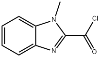1-METHYL-1H-BENZIMIDAZOLE-2-CARBONYL CHLORIDE,97% 结构式