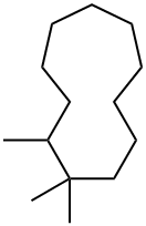 62376-15-2 1,1,2-Trimethylcycloundecane