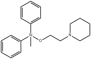 1-[2-[(Methyldiphenylsilyl)oxy]ethyl]piperidine|