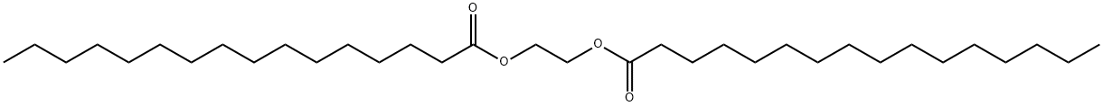 ethane-1,2-diyl palmitate  Struktur