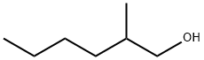 2-メチル-1-ヘキサノール 化学構造式