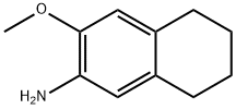 3-甲氧基-5,6,7,8-四氢-萘-2-基胺,6240-83-1,结构式