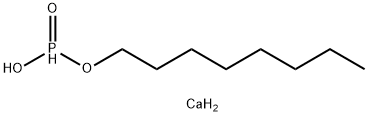 calcium dioctyl bisphosphonate Struktur