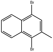1,4-DibroMo-2-Methylnaphthalene Structure