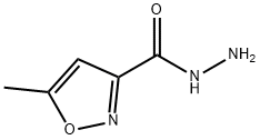 5-甲基-异恶唑-3-酰肼, 62438-03-3, 结构式