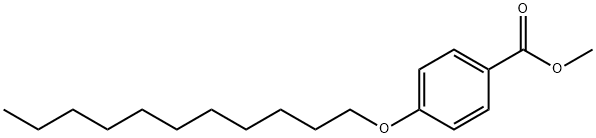 METHYL 4-N-UNDECYLOXYBENZOATE,62443-11-2,结构式