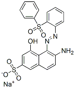 酸性红 E-BO, 6245-60-9, 结构式