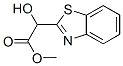 2-Benzothiazoleaceticacid,alpha-hydroxy-,methylester(9CI) 结构式