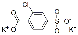 potassium 2-chloro-4-sulphobenzoate,62454-74-4,结构式