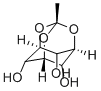 3-メチル-2,4,10-トリオキサトリシクロ[3.3.1.13,7]デカン-6,8,9-トリオール 化学構造式